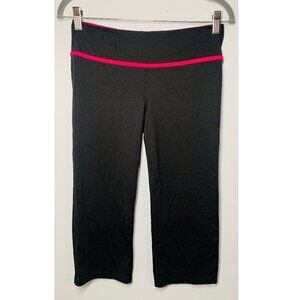 Victoria's Secret Black Cropped Capri Straight Leg